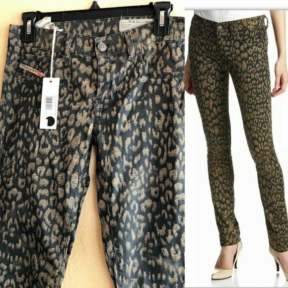 Diesel Livier-sp Super Slim Low Waist Jegging - Picture 1 of 12